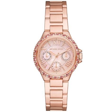 michael kors roze horloge|horloge michael kors dames.